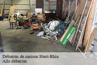 Débarras de maison Haut-Rhin 