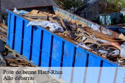 Pose de benne Haut-Rhin 
