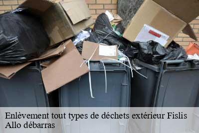 Enlèvement tout types de déchets extérieur  68480
