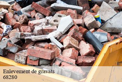 Enlevement de gravats  68280