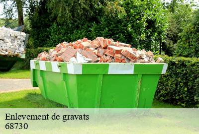 Enlevement de gravats  68730
