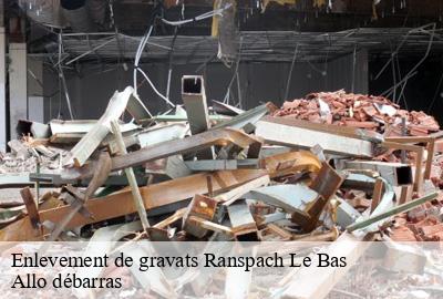 Enlevement de gravats  68730