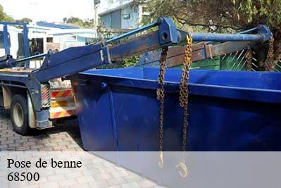 Pose de benne  68500