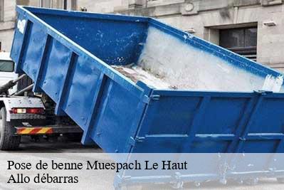 Pose de benne  68640