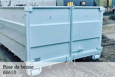 Pose de benne  68610
